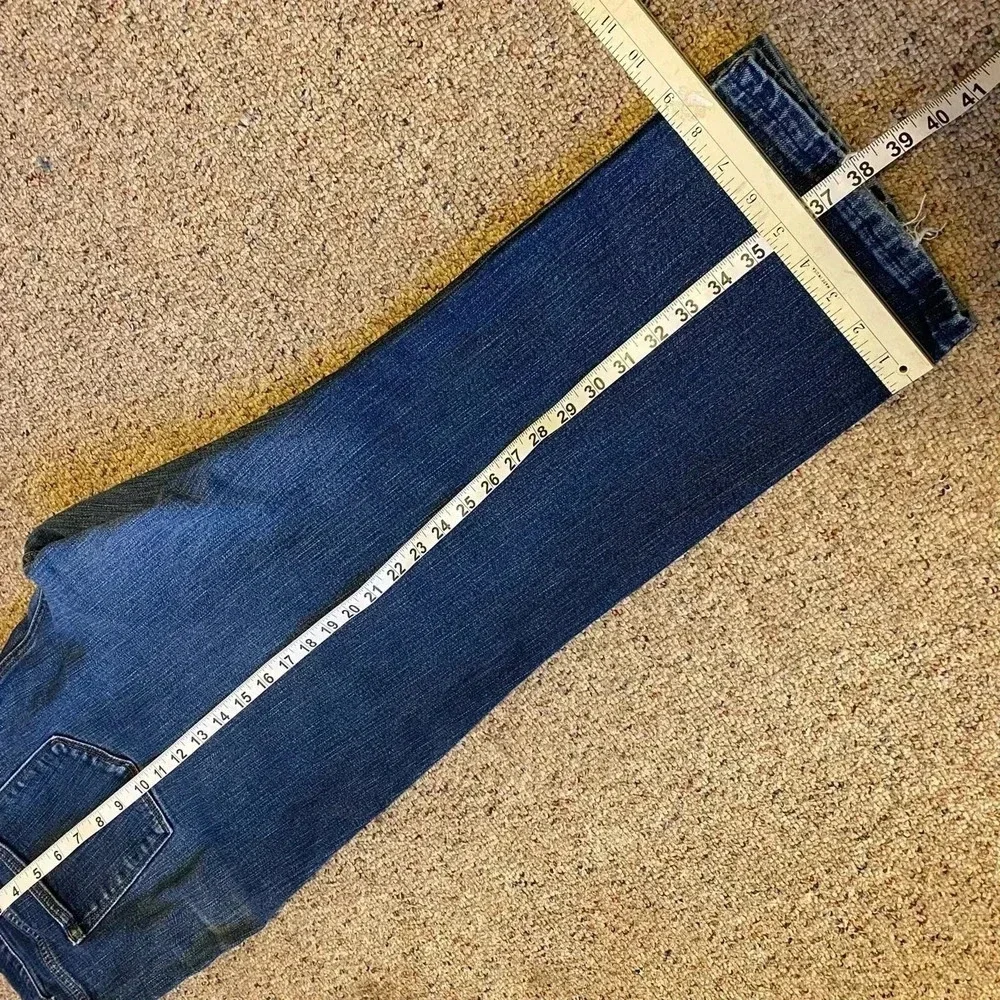 Lauren Ralph Lauren Blue Jeans Classic Straight Women Plus Size 20W Pockets